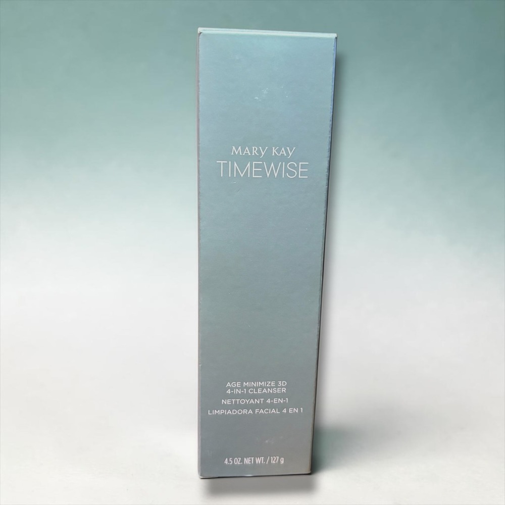 Mary Kay TimeWise Age Minimize 3D 4-in-1 Cleanser Normal to Dry Skin 4.5oz NIB